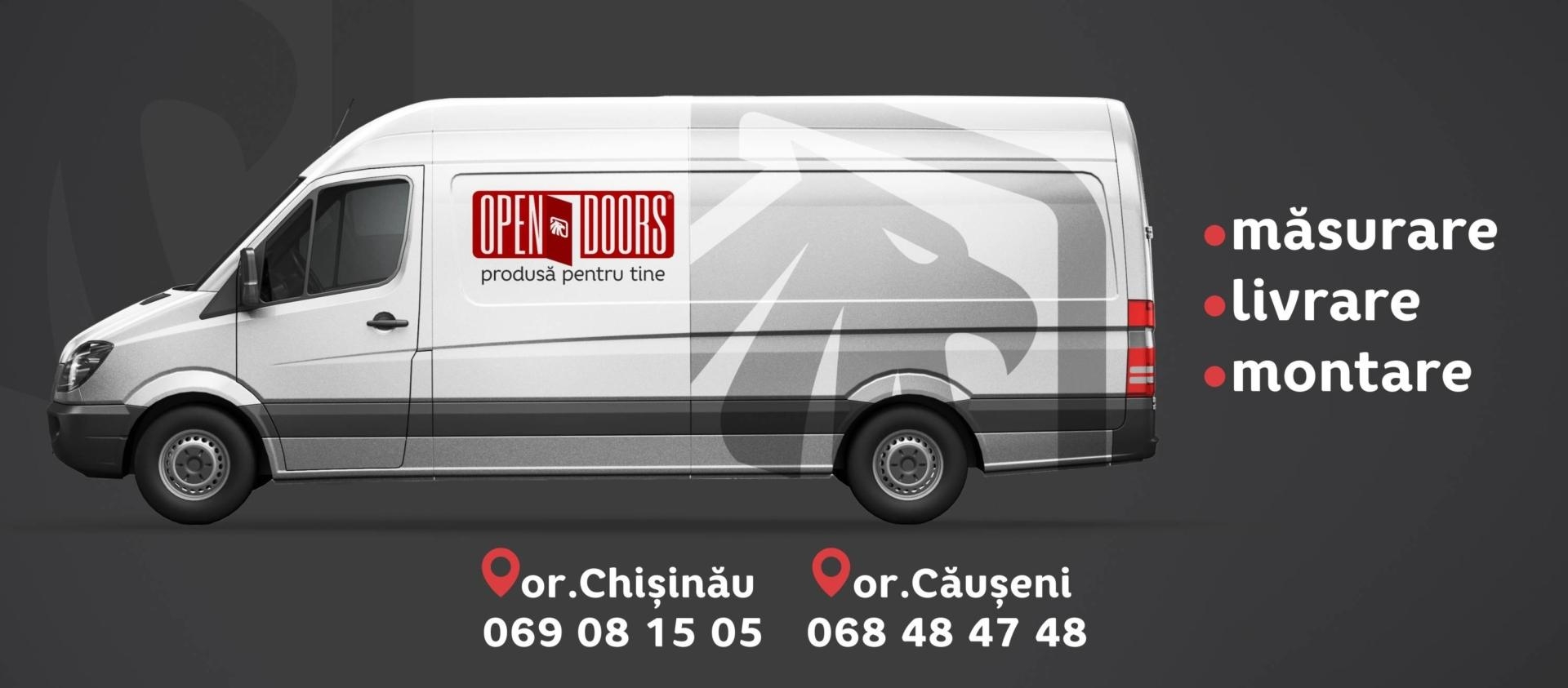 Uși de interior – măsurare, livrare și montaj în Chișinău și Căușeni.